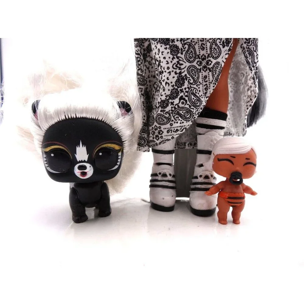 LOL Surprise! Doll Remix Pet Solo Skunk and Dance Dance Doll and Lil Witchary Ba